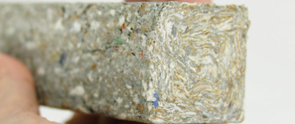 Tectan, resultado de reciclar envases tipo brick