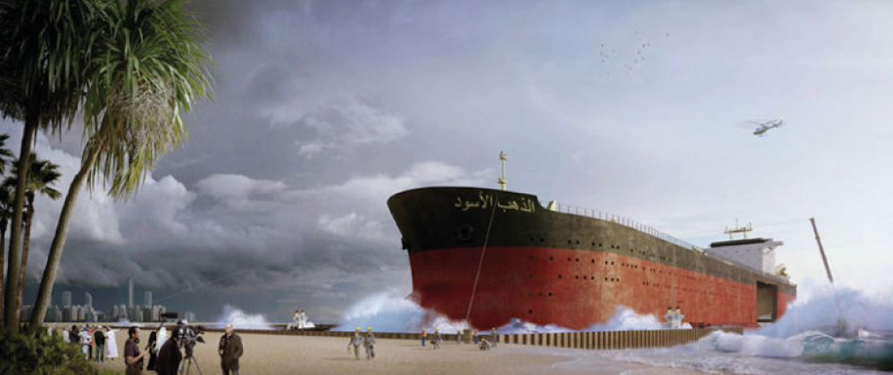 Barcos utilizados como ciudades