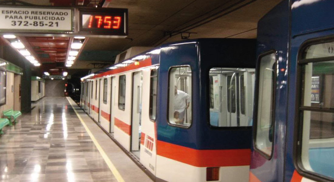 Vagones del metro de monterrey
