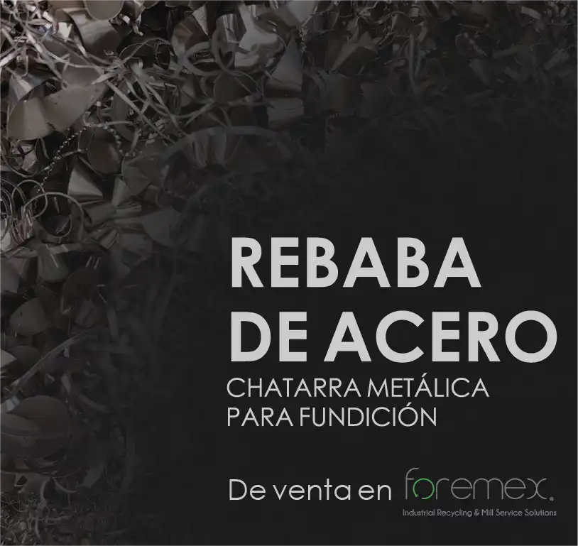 rebaba de acero