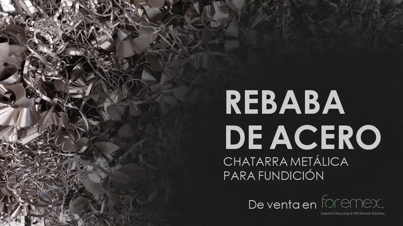 rebaba de acero